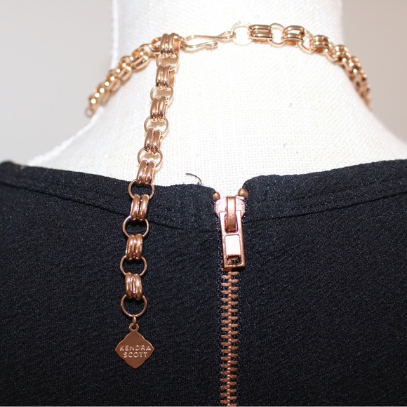 RARE Kendra Scott Lilac Necklace ROSE GOLD. - Picture 6 of 8